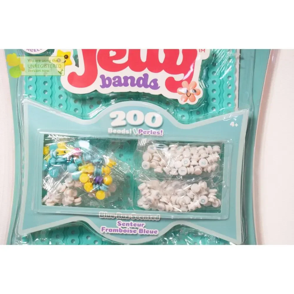 WeCool Jelly Bands Bracelet Kit, Blue